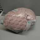 NEWCOSPLAY Super Soft Throw Blanket Pink Premium Silky Flannel Fleece 3D Clouds Stylish Jacquard Lightweight Bed Blanket All Season Use 350GSM (Pink, Throw(50"x60"))