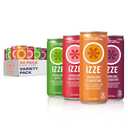 Izze Sparkling Juice, 4 Flavor Variety Pack, 8.4 Fl Oz (24 Count) BBD 6/12/2026