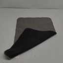 Microfiber Toilet Rug Grey 16" x 24"