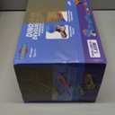 Dinosaur Transport Truck Toy for Kids - 3 in 1 Ejection Folding Track Toys w/Sound 8 Race Cars, Portable Vehicles Set Best Gift for Boys Girls 3 4 5 6 Years Old - Possesses Invention Patents (Blue)