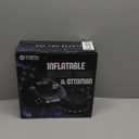 FranFusion Inflatable Gaming Chair for Kids & Teens with Cup Holders and Side Pocket - This Air Bean Bag Game Chair is The Perfect Furniture for Gamer Room Dcor (Gaming Time with Ottoman)