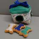 Fringe Studio Plush Dog Toy Set, Interactive Hide and Seek Play, All About The Gifts, Pet Shop Collection (289237)