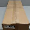 2 Pack 3.5 FT Artificial PE Fraser Fir Christmas Entrance Tree with 50 Multi Color Change Light 8 Mode Remote Control Realistic-Feel Xmas Tree Decor Battery Operated for Porch Front Door Home