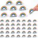 50 Pcs Inspirational Erasers Bulk Mini Appreciation Pencil Erasers Operation Christmas Gifts for Teacher Office Party Favors