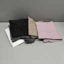 Dalavch 5 Pack Women's Crop Top Short Sleeve Athletic Workout Yoga Running Gym Casual Tees T-Shirts Loose Fit Small