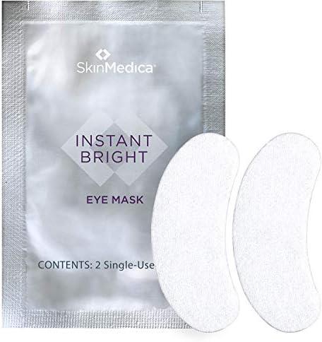 SkinMedica Instant Bright Eye Masks - Under Eye Patches for Puffy Eyes and Dark Circles to Look Youthful and Rested, 6 Ct