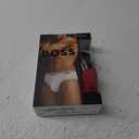 BOSS Men's Stretch Cotton 3 Pack Briefs (Medium, Red/Navy/Black)