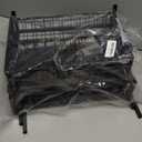 REALINN Under Sink Organizer, Pull Out Cabinet Organizer Slide Out Sink Shelf Cabinet Storage Shelves, Storages for Kitchen Bathroom, Black, 2 Pack