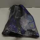 Snorkeling Gear for Adults with Fins Scuba Diving Gear Adult Professional Travel Snorkel Sets with Flippers,Anti-Fog Anti-Leak Diving Mask (US Men 4-8.5 | US Lady 6-9.5, Blue)