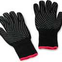 Weber® Premium Gloves Large/X-Large, Black
Heat‑Resistant Grill Gloves (Up to 482°F / 250°C) with Silicone Grip, Flexible Design, Grill Accessory