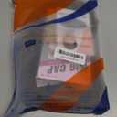 RENERSHOW Layered Mid-length Brown Bob Wig with Bangs Straight 12 inch Synthetic Hair Wigs for Women Mix Color Natural Average Size Daily Party Wig