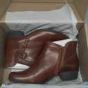 Rockport Women's Carly Bootie (9.5, Tan Leather)