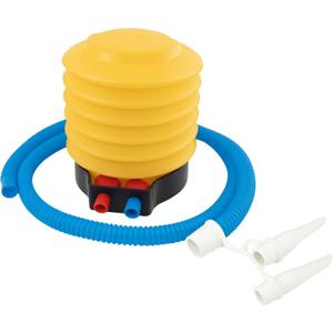 Foot Pump for Inflatable, Dual Tube Fast Inflator for Air Mattress, Hand Pump for Inflatable Boat, Yoga Ball, Exercise Ball, Pool Toys, Sports Equipment Two Outlet Hole