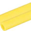 PATIKIL 2 Pcs Pipe Insulation Foam Tube, Heat Preservation Foam Pipe Tubing Covers 3/8" (10mm) ID x 3.3FT x 13/16" OD for Handle Heat Water Pipe Freeze Protection, Yellow