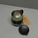 Ideus 16 oz Insulated Coffee Mug with Handle and Lid, Double Wall Stainless Steel Vacuum Thermal Coffee Mug, Travel Coffee Cup Thermal Cup for Home and Office, Jellyfish Red