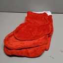 CCINEE Christmas Red Stockings,6 Pack 18 Inches Large Stockings with Plush Cuff,Classic Christmas Stockings Decorations for Xmas Party Favor Gifts Fireplace Decor