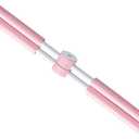 Yoga Stick - 59.6 inches Back Stretcher for Women, Neck Hump Equipment with Ergonomic Support, Portable Corrector for Travel, Home, Daily Use, Sitting Exercise Comfort (Pink)