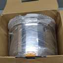 Fulgutonit 12 Quart Pressure Cooker,Aluminum Pressure Canner w/Canning Rack & Easy Lock Lid for Canning, Steaming