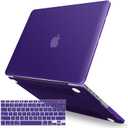 IBENZER Compatible with MacBook Pro 15 Inch Case 2012-2015, Soft Touch Hard Case Shell Cover with Keyboard Cover for Apple MacBook Pro 15 with Retina Display A1398, Ultra Purple, MR15-UAPU+1
