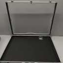 Silver 24in*20in Trading Card Display Case Aluminum for Sports Card/ TCG