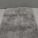 AROGAN Luxury Non Slip Bathroom Rug, Thick Soft and Absorbent Microfiber Bath Mat, Rubber Backing Quick Dry Rugs Carpets, Machine Washable Plush Mats for Shower Floor, Bathroom, 24x17 Inch Grey