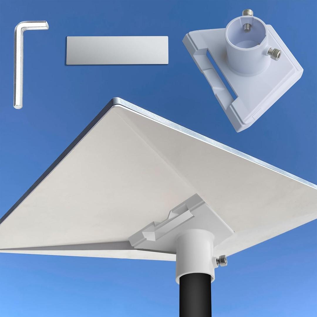 Starlink Gen 3 Pipe Adapter, Pole Mount Adapter Mounting Kit, Compatible with Starlink Standard Dish