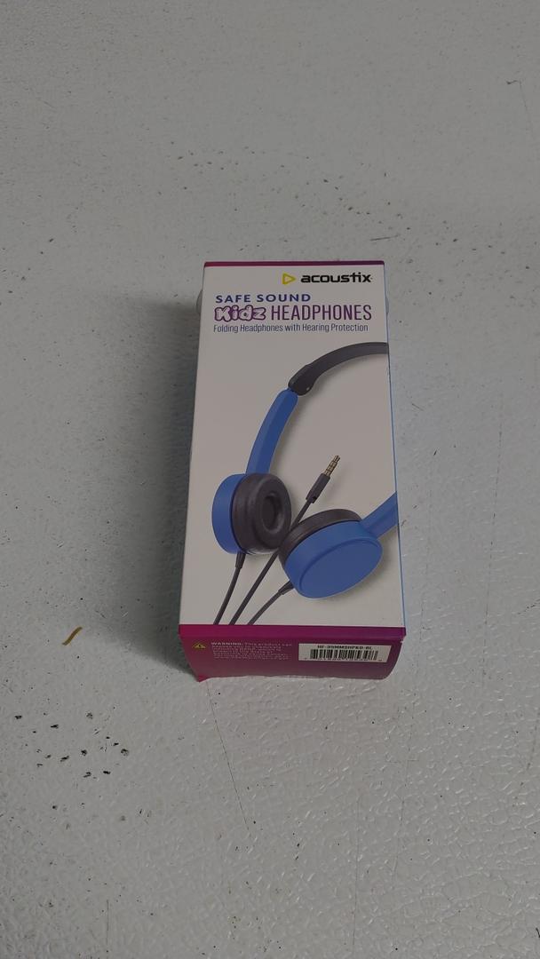 Acoustic Safe Sound Kids Headphones Blue