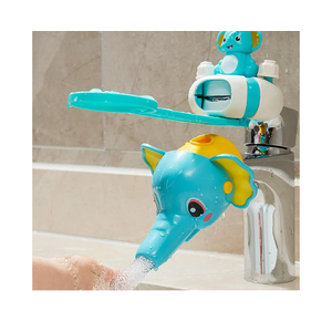 Faucet Handle Extender Set, Faucet Extender for Kids Child Sink Extender Kids Hand Wash Helper Faucet Extender for Bathroom Sink-Light Blue