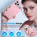 Magnetic for iPhone 17 Pro Max Case, [Anti-Slip] [Military-Grade Drop Protection] [Camera Protection] Skin-Friendly Slim Matte Shockproof Protective Case for iPhone 17 Pro Max, Pink