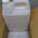 2 Pack 1 Gallon Clear Plastic Jugs with Lids, Water Jug Storage Containers with Ergonomic Handle, HDPE Containers for Water, Sauces, Beverage, Soaps, Liquids