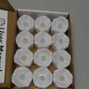 Homemory 12Pcs Timer Tea Lights, Flameless Flickering Auto Tea Lights Battery Operated, Auto-On 6 Hours and Off 18 Hours Everyday, Batteries Included, Long-Lasting, White Base, No Remote
