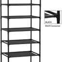 FIDUCIAL HOME 10 Tiers Shoe Rack 20-25 Pairs Sturdy Shoe Shelf