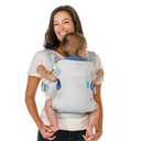 Infantino Flip 4-in-1 Light & Airy Convertible Baby Carrier, Adjustable, Ergonomic Babywearing, Registry Essential, Baby Carrier for Newborn to Toddler