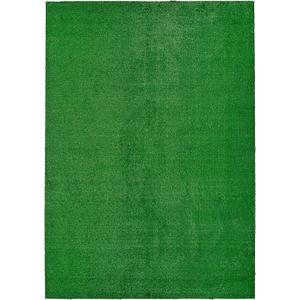 Garland Rug Artificial Grass 7 Ft. X 10 Ft. Large Indoor/Outdoor Area Rug Green -Lush Green, Durable, and Low-Maintenance for Patios, Lawns, and More