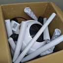 Hooded Hair Dryer, Professional Hood Dryer on Wheels, Sit Under Dryer, Standing Hair Dryer, White