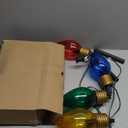 Kurt S. Adler UL 10-Light Multi-Colored Giant C7 Bulb Light Set