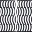 Grill Grates Replacement for Napoleon Prestige PRO 500 Gas Grills, Cast Iron Grill Cooking Grids, 17 3/4", 2 Pack