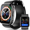 BP Doctor Smart Watch Blood Pressure, 1.95" Smart Watch Monitor with Air Pump Cuff, Blood Pressure Watch with Sleep Heart Rate Monitor, Pedometer, BP Watch Supports Data Sharing, Reminder Monitoring