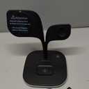 5 in 1 Wireless Charging Station for Apple Magsafe Charger Stand,Magnetic Wireless Charger Station for iPhone 17 Air 16 15 14 13 12 Series,Apple Watch Series 1-10,AirPods with LED and Adapter