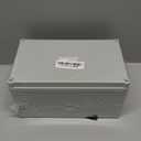LeMotech IP67 Waterproof Junction Box ABS Plastic Project Box Dustproof Electrical Box Outdoor Enclosure for Electronics DIY Case Gray 9.8X 5.9X 5.1 inch(250mmx 150mmx 130mm)