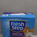 Fresh Step Clumping Cat Litter, Multi-Cat, Long Lasting Odor Control Kitty Litter with Activated Charcoal, Low Dust Formula, 14 lb