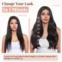 Hairro Clip in Human Hair Extensions, 100% Real Hair Clip on Hairpieces Thin Long Straight 70g Machine Weft 8pcs 18 Clips for Women, 22 Inch Copper Auburn
