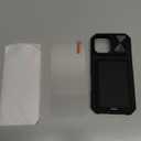 SSLOTSCASE for iPhone 17 Case with 2X Screen Protector, Credit Card Holder & Kickstand & Slide Camera Lens Cover & Camera Stand, Military-Grade Protection Heavy Duty Case Cover for iPhone 17, Black