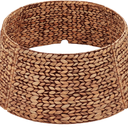 CENBOSS Rattan Christmas Tree Collar, Wicker Tree Skirt & Stand Base Cover (Brown Wash, 30 inch)