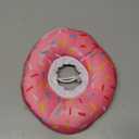 Cat Cone Collar Soft, Adjustable Cat Recovery Collars Spay Cones to Stop Licking, Cute Kittens Donut E Collar After Surgery, Anti-Lick Wound Healing Elizabetan Collars for Kittens (Pink, Small)