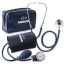 Primacare DS-9197-BL Professional Classic Series Manual Adult Size Blood Pressure Kit, Emergency Bp kit with Stethoscope and Portable Leatherette Case, Nylon Cuff, Blue