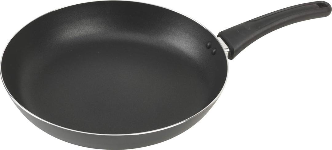 GoodCook Everyday Deep Saut Pan with Lid, 11 Inch, Black