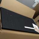 AKUMAX Wood Wall Panels-2 Wood Soundproof Slat Acoustic Panels for Wall and Ceiling-3D Wall Panels High Density Sound Dampening Panels (Black Oak)