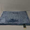 Fleece Throw Blanket 125in x 155in, Blue