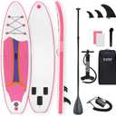 SUDOO 10'6" Inflatable Paddle Board for Adults Wide Stable SUP for Beginner
